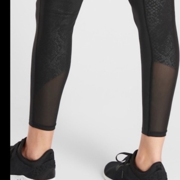 Athlete Stay Fly Reflective 7/8 tight - Picture 3 of 11